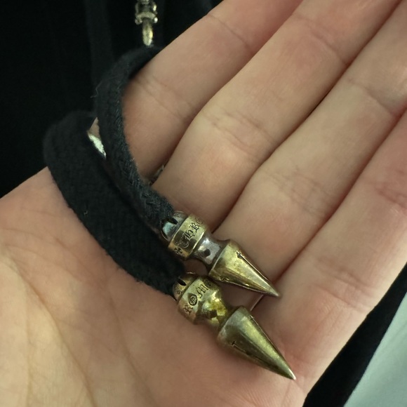 Chrome Hearts Matty Boy Chomper Leather Patch Zip-Up Hoodie - Picture 8 of 14